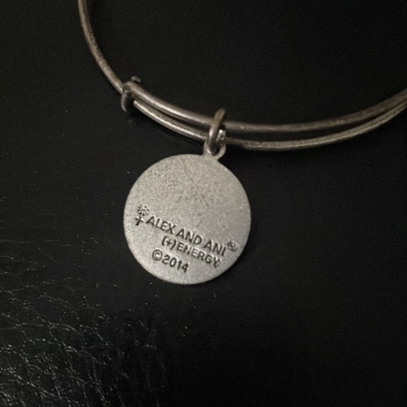 Alex Ani Charm Bangle Bracelet Letter O initial collection - Picture 3 of 4
